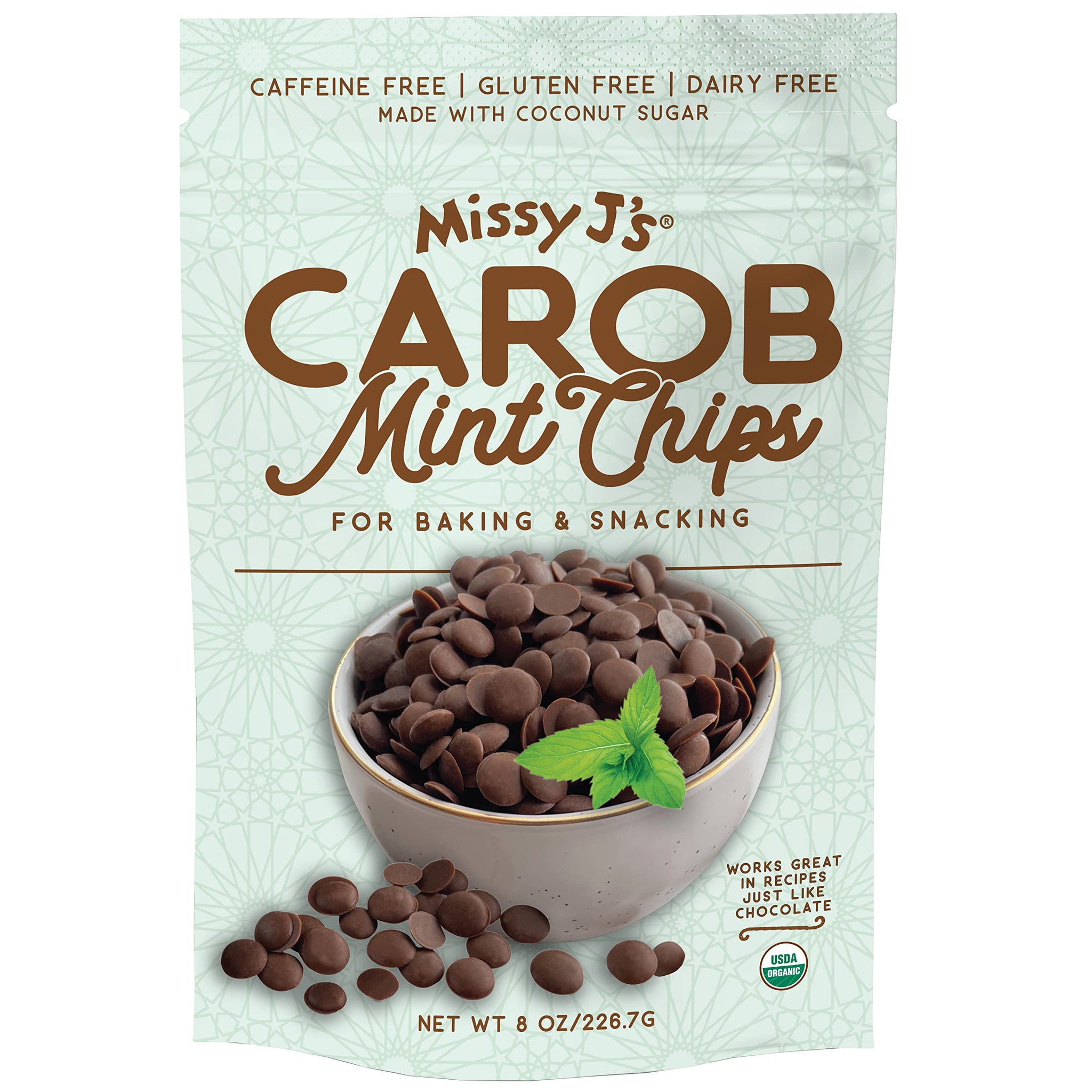 Missy J's Carob Mint Lovers Sampler Pack-11 products, Vegan Gluten Free, Substitute for Chocolate, Perfect for Snacks and Treats