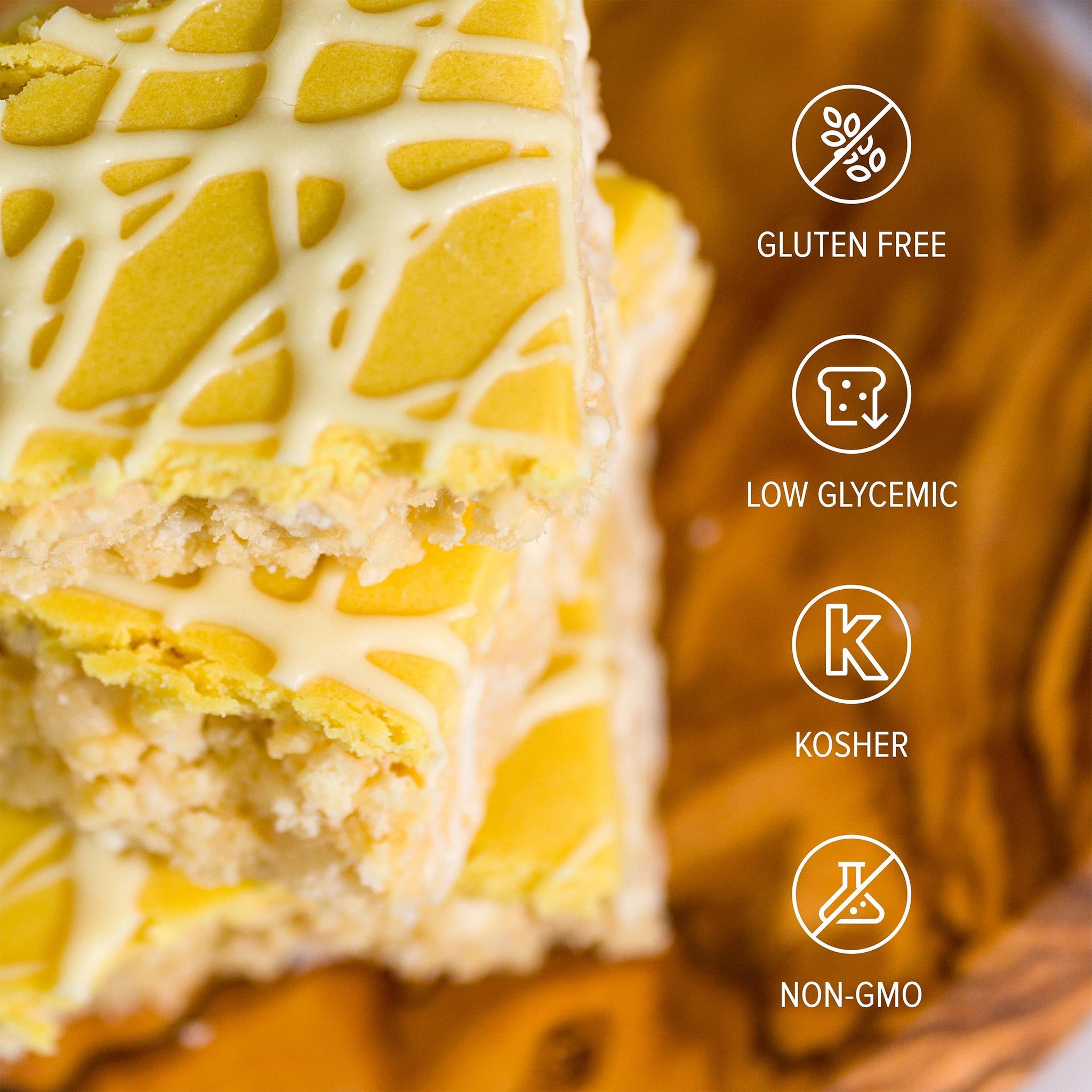 Isagenix Whey-Based IsaLean® Protein Bar - For Meal Replacement & Muscle Support - Lemon Passion Crunch (10 Bars)