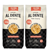 Al Dente Protein Pasta Egg Fettuccine - 30g High Protein in 3.5oz Serving, Lower Carb, High Fiber. Cage-Free Eggs & Semolina. (Previously Carba-Nada