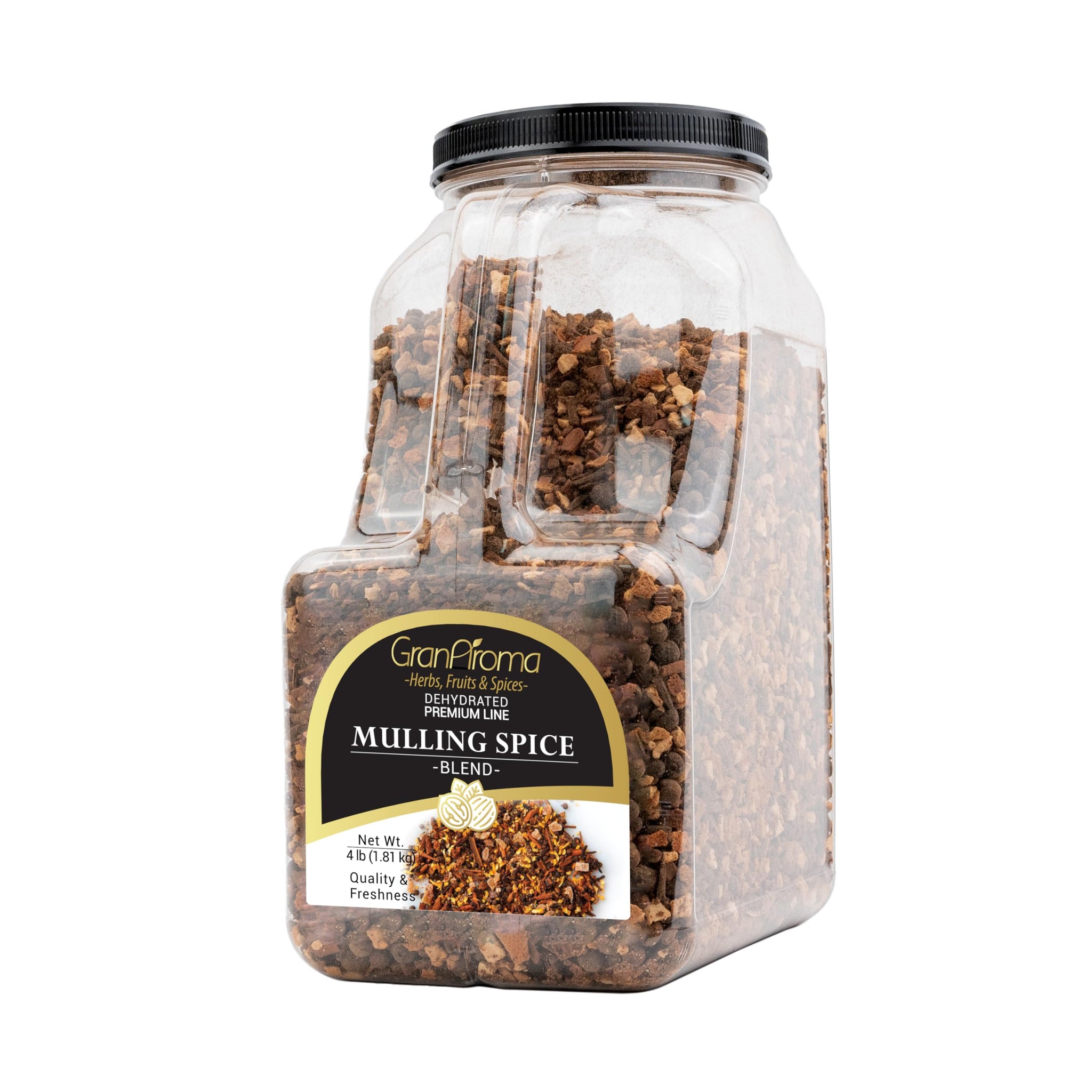 GranAroma Mulling Spice Blend, Sweet & Aromatic, Holiday Spice Blend, Potpourris & Teas (4 Pound)