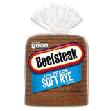 Beefsteak No Seeds Rye Bread, Plain Rye Bread, 18 oz Bag