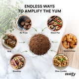 Zestify Savory Souk - Moroccan Seasoning Blend | Spice Mix for BBQ, Beef Stew, Slow Cooker, & Sheet Pan | Gourmet Mediterranean Dry Rub & Marinade