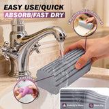 Magic Cleaning Sponges, Advanced Moisture Dusting Sponges for Trim, Air Vents, Overhead Fans & Spider Webs, Dust-Lock Multi-Purpose Cleaner for Glass