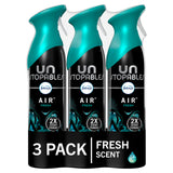 Febreze Air Mist Air Freshener Spray, Odor-Fighting Room Spray, Air Fresheners for Home and Bathroom and Kitchen, Aerosol Can, Unstopables Fresh