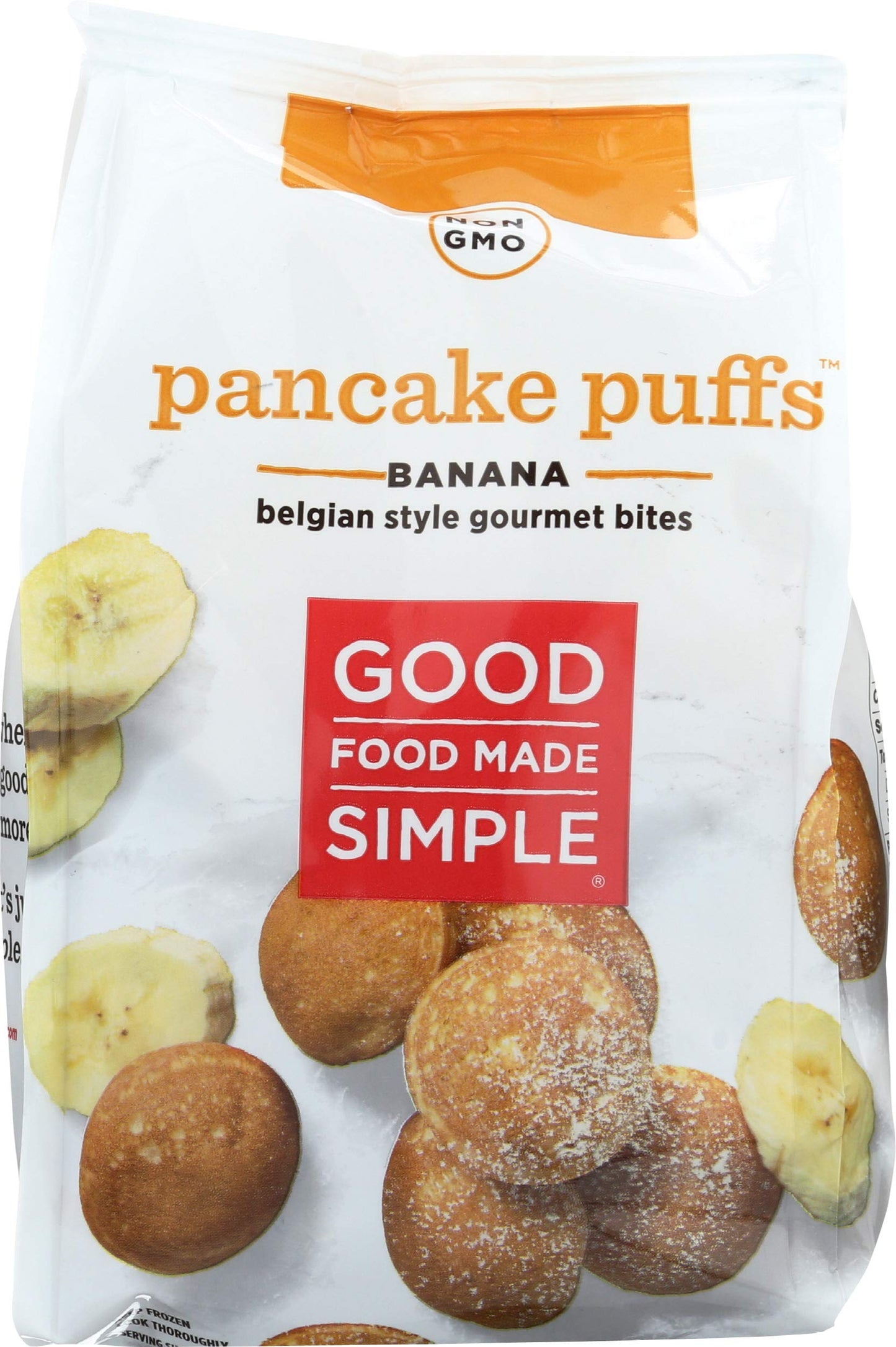Good Food Made Simple, Pancake Puffs Banana, 8.8 Ounce