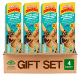 Salutem Vita - Dunkables Pretzel with Peanut Butter and Chocolate Chips, 2oz, Gift Set - Pack of 4