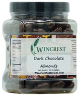 Dark Chocolate Covered Almonds - 1.5 Lb