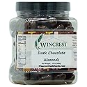 Dark Chocolate Covered Almonds - 1.5 Lb