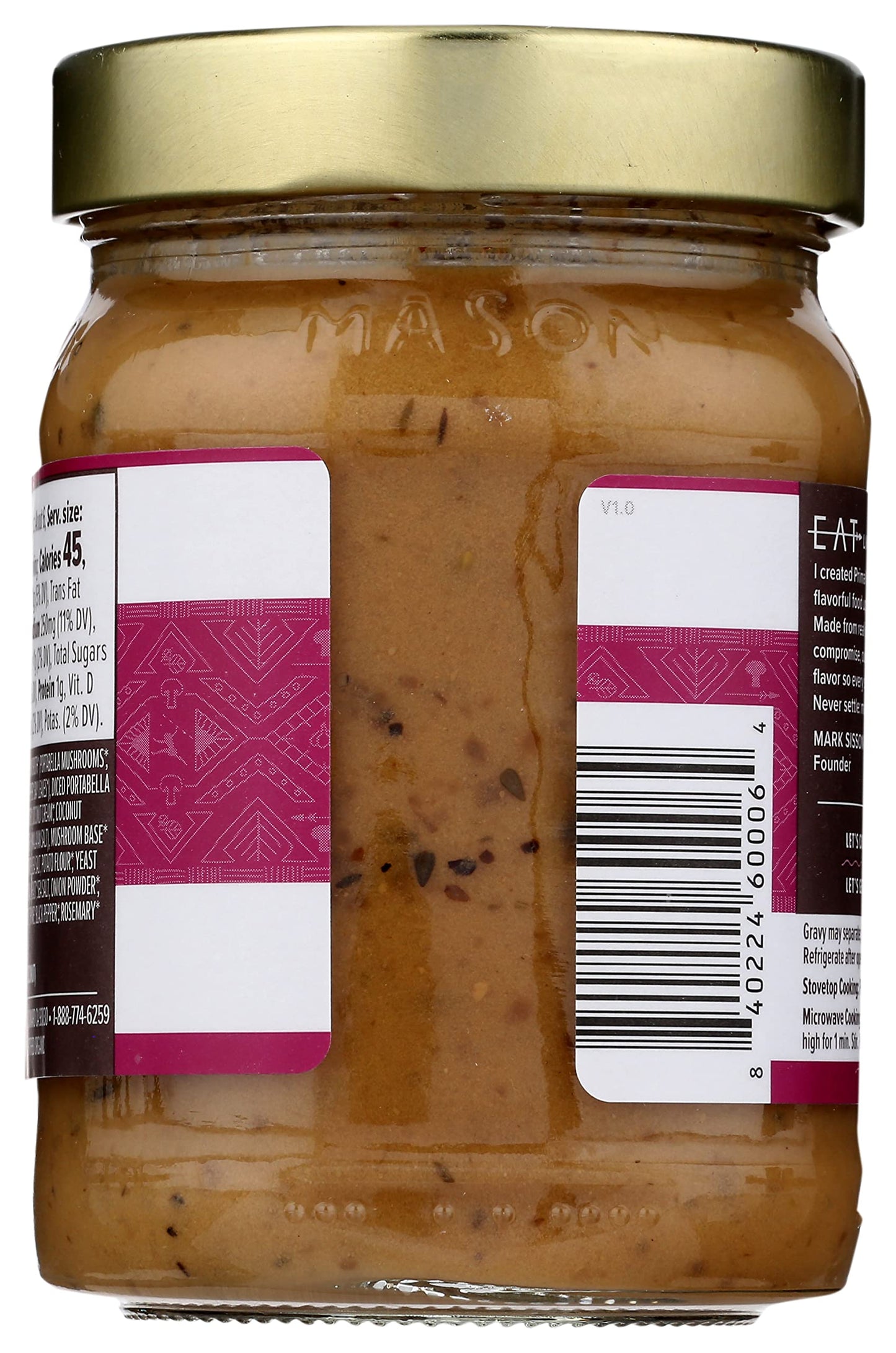 Primal Kitchen Organic Mushroom Gravy, 12 OZ