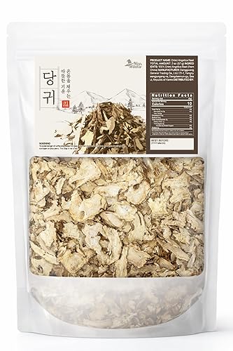 NICE WITCH'S Dang Gui Angelica Root 2 oz - Angelica gigas Sliced Root, Dried Herbal Tea Ingredient ?? ?? (2oz/57g)