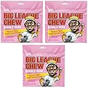 Big League Chew Pink Lemonade Bubble Gum 3-Pack - 2.12oz Packets - Pink Lemonade Baseball Gum - Big League Chew Baseball Candy Set for Treats, Party