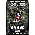 Black Rifle Coffee Company Just Black, 5 lb Bag, Ground Coffee Medium Roast - Roasted Blend Made from Arabica Beans - Colombian & Brazilian Beans