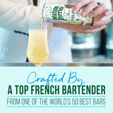 Maison Perrier Chic Pina Fizz, Pineapple and Coconut Flavored Sparkling Beverage, Mocktail, 4PK