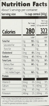Natures Path, Granola Honey And Peanut Nut Butter Crunch Organic, 10 Ounce