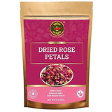 Spice Magic Dried Rose Petals | 100% Natural & Edible Rose Petals I Perfect for Herbal Teas, Desserts, Cupcake Toppings, Crafts and Decoration | Net