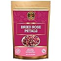 Spice Magic Dried Rose Petals | 100% Natural & Edible Rose Petals I Perfect for Herbal Teas, Desserts, Cupcake Toppings, Crafts and Decoration | Net