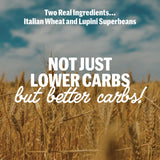 Brami Radiatori Italian Protein Pasta | Low Carb | High Fiber | High Protein | Keto | Non-GMO | Made in Italy | Dry Pasta | Semolina Pasta | Fortified