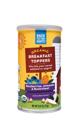 Back to the Roots Organic Breakfast Toppers: Blueberries, Almonds & Buckwheat (Pack of 1)