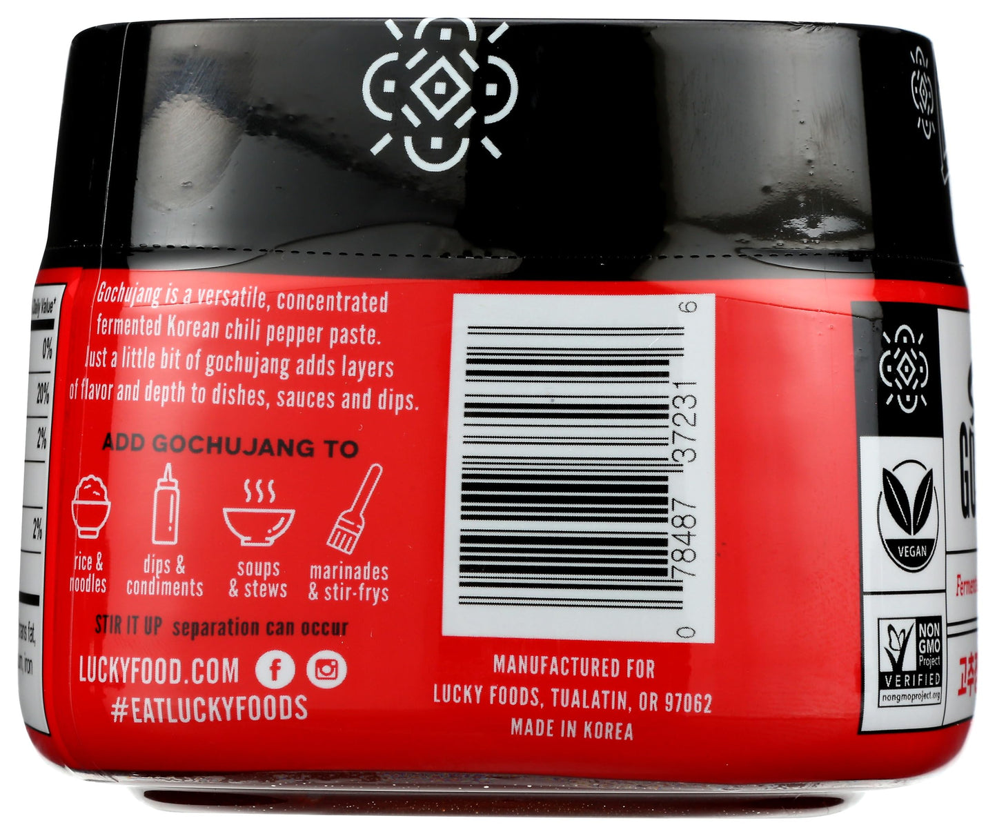 Lucky Foods Seoul Gochujang Chili Paste, 15.8 OZ