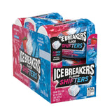 ICE BREAKERS Flavor Shifters Wild Berry to Coolmint Flavored Sugar Free Chewing Gum Bottles, 3.24 oz (6 Count, 40 Pieces)