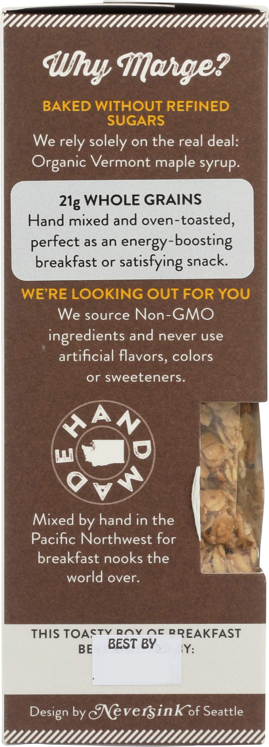 Marge Granola, Granola Hazelnut Cacao Nib, 12 Ounce