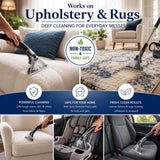 GEODE Carpet Cleaner Solution for Machines - Enzyme Carpet Cleaner & Deodorizer for Deep Cleaning, Pet Stain & Odor Remover, Non-Toxic Concentrated
