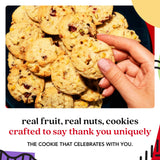 David's Cookies Happy Birthday Gift Sampler Tin - Crunchy Gourmet Cookies - Bakery Snack Gift for Birthdays, Celebrations and Special Occasions