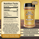 Big Poppa's Fish & Seafood Seasoning Bundle - Desert Gold, Little Louie’s & Jalapeño Lime | Fish & Shrimp Rubs