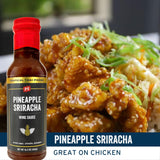PS Seasoning Chicken Wing Sauce 4 Pack - Chicken Wing Sauces Variety Pack - Includes Candied Jalapeno, Pineapple Sriracha, Maple Bourbon, Hot Honey