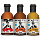 True Made Foods Pitmaster Carolina BBQ Sauce Variety Pack - Carolina Red, Carolina Gold, East Carolina Mop Sauce - Traditional, All-Natural BBQ Sauces