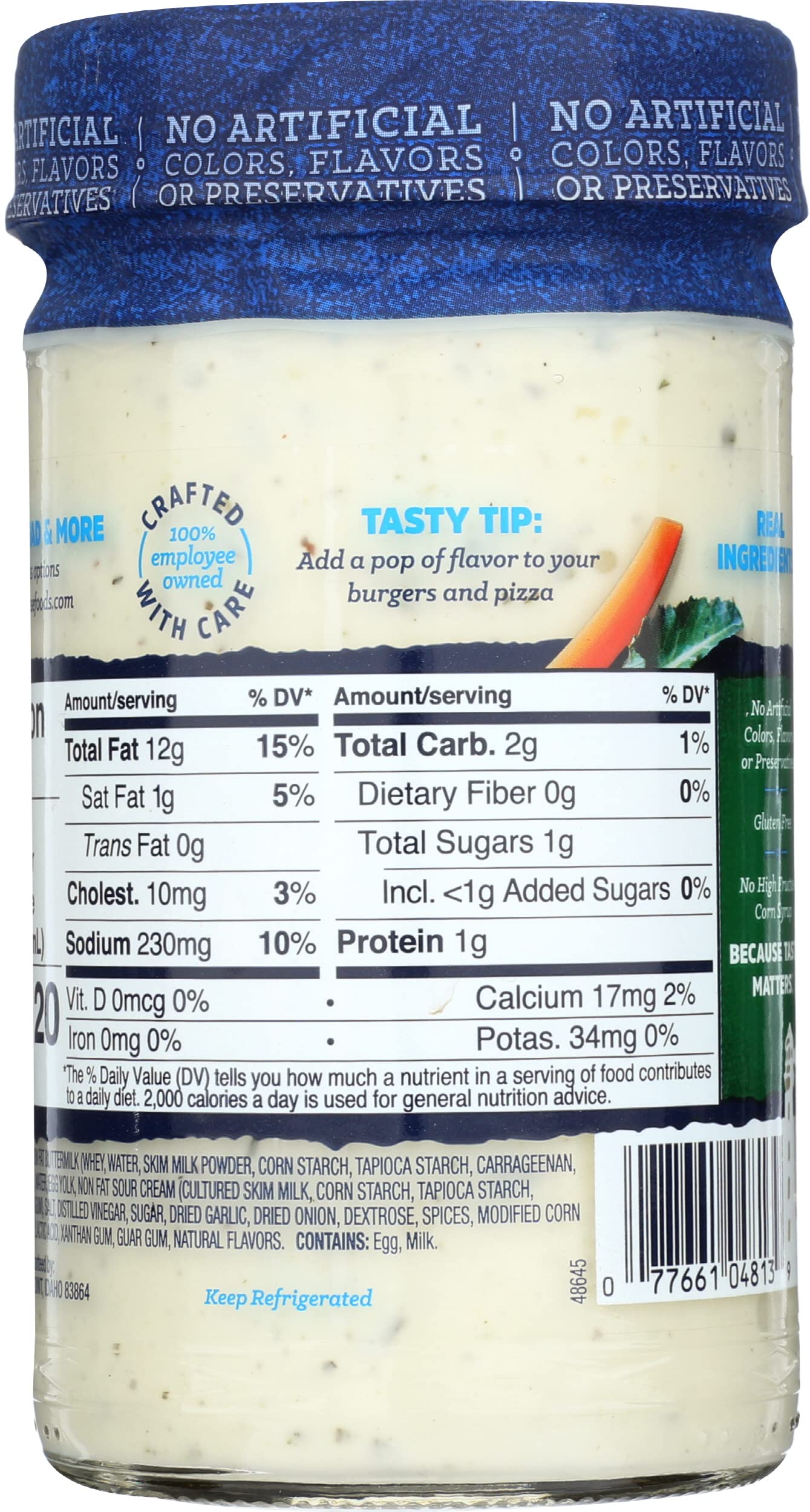 Litehouse, Homestyle Ranch Dressing, 13 oz