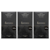 Firetree Solomon Island Guadalcanal 100% Dark Chocolate 3 Pack - UK Chocolate - Premium, Craft, Artisanal, Direct-Trade, Single-Origin, Bean-to-bar