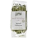 Pasta Deliziosa! Handcrafted Pasta, Spinach Fettuccine, 12 Ounce