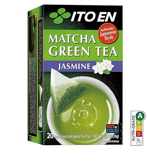 Ito En Matcha Tea Green Jasmine, 20 count