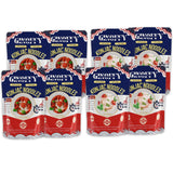 Ginoffy Konjac Noodles Gluten Free Noodles Two Types 62.4 OZ(Pack of 8)| 4 Fettuccine & 4 Angel Hair Shirataki Noodles Organic Low Calorie Spaghetti