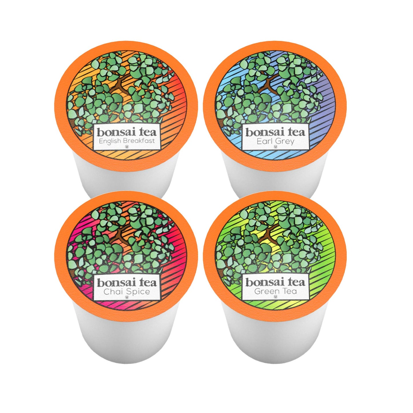 Bonsai Tea Co. Variety Pack, Compatible with K Cup Brewers Including 2.0, 100 Count