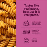 Brami Fusilli Italian Protein Pasta, Low Carb, High Fiber, Non-GMO, Keto, Made in Italy, Semolina Pasta, Fortified with Healthy Lupini Beans, 12oz