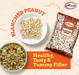 Aiva Blanched Peanuts Skinless, Blanched Raw, Uncooked Gourmet Quality Nut USA Grown 2 LB