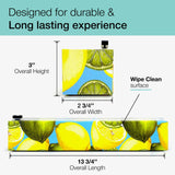 Chicwrap Lemon Refillable Plastic Wrap Dispenser - Includes One 12" x 250' Roll of Professional Grade Plastic Wrap - BPA Free and Kosher Certified
