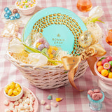 Candy Gift Basket, Snack Variety Box | Spring Candy, Almonds, Chocolate, Gummies, Gourmet Food | Care Package, Treat Assortment for Adults, Families