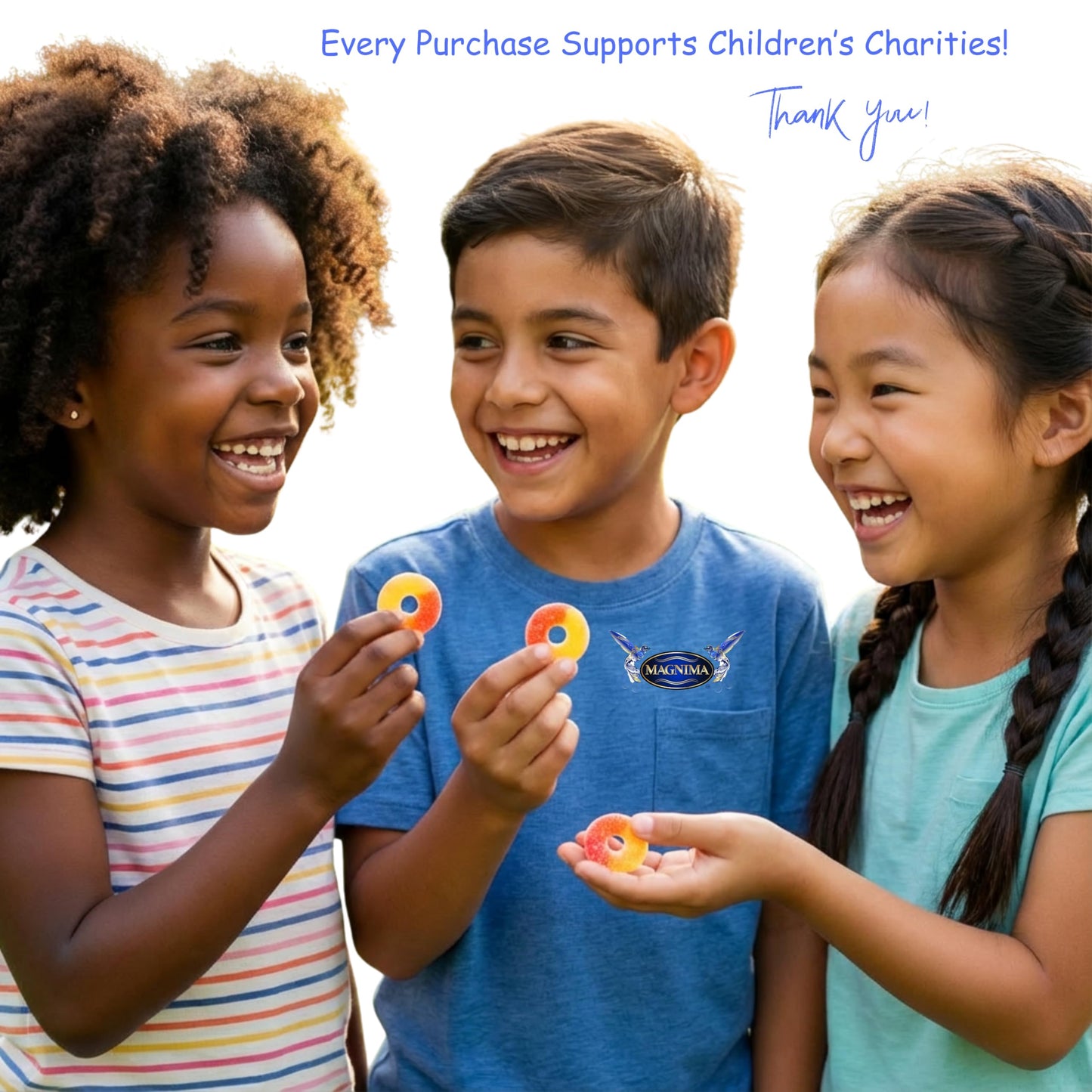 Peach Gummy Rings ? Gluten-Free, Fat-Free, Soft & Chewy Texture ? Fun Gourmet Snack ? 12oz Resealable Pouch
