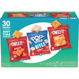 Cheez-It & Pop-Tarts Snacks, Grab 'N Go, Any Time Snacks Variety Pack, 33.42oz Box (30 Count)
