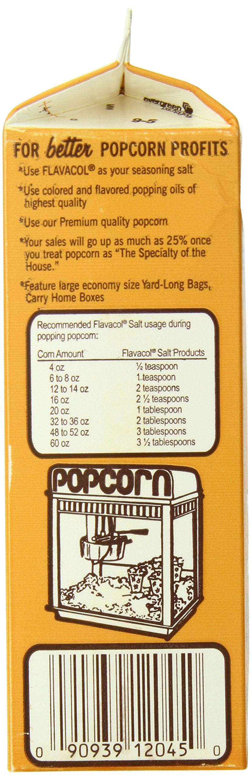 Gold Medal Prod. 2045 Flavacol Seasoning Popcorn Salt 35oz. (Pack of 12)
