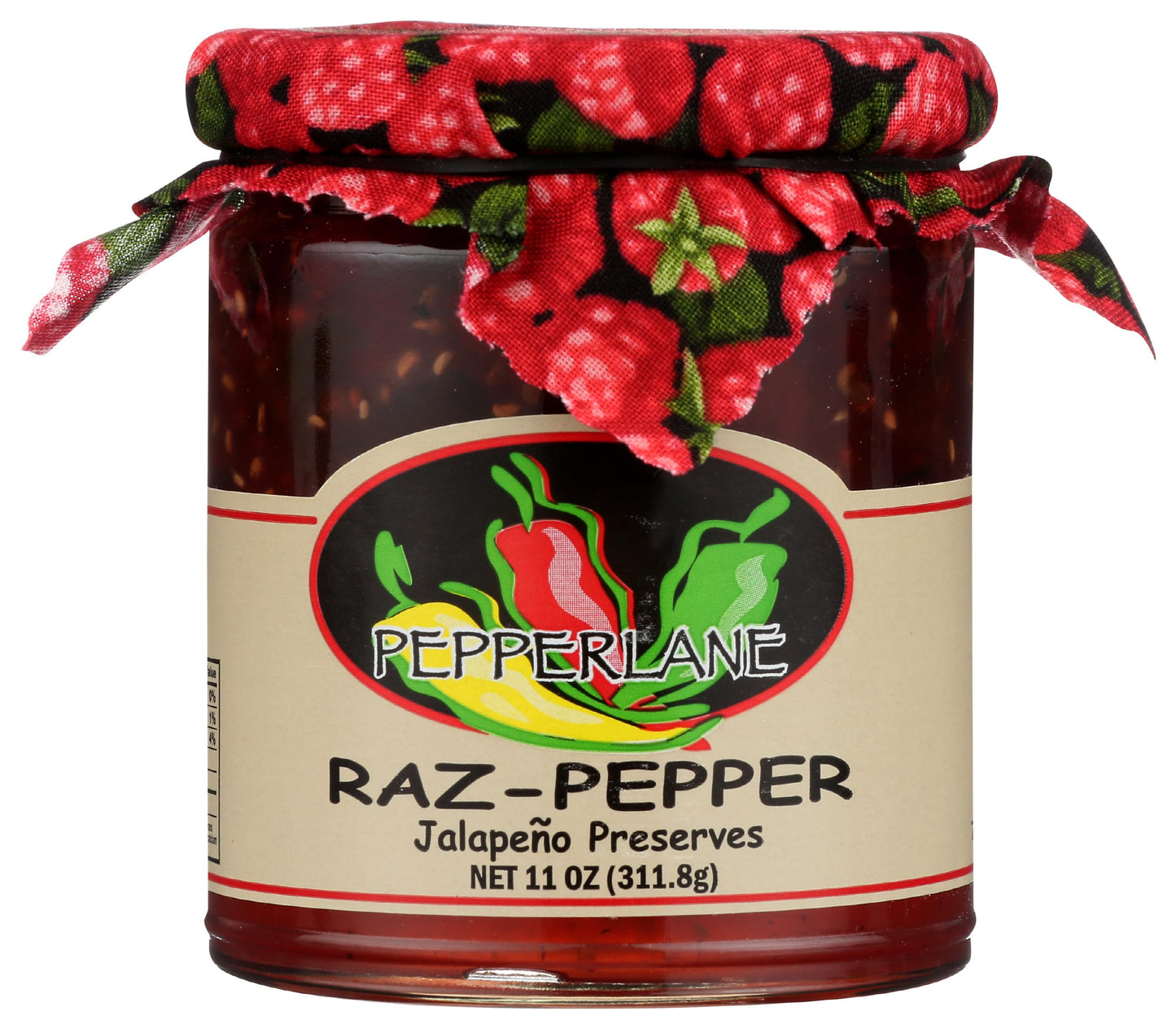 Pepperlane, Preserves Raz Pepper, 11 Ounce