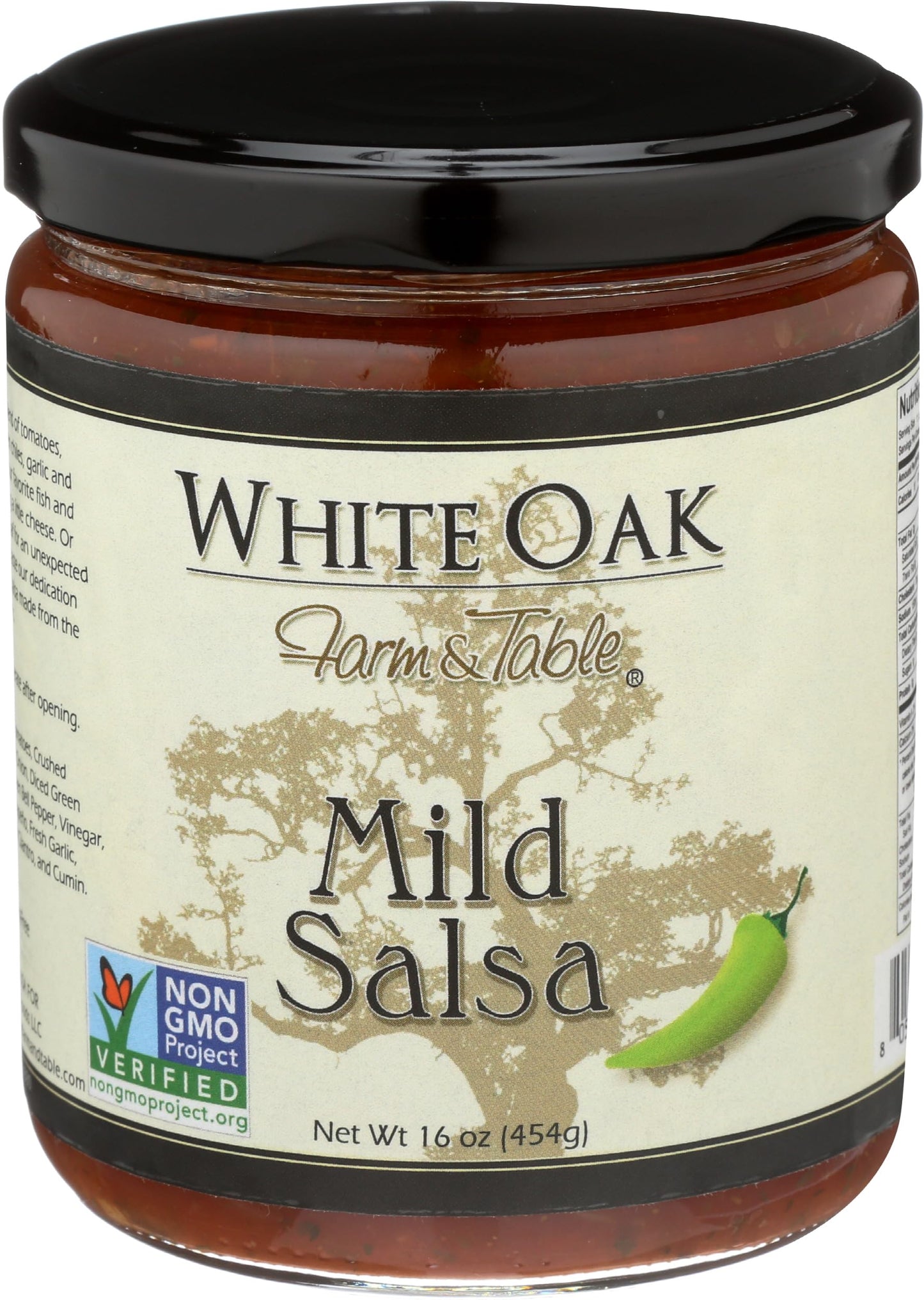 White Oak Farm & Table Organic Mild Salsa, 16 OZ