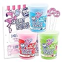 Fun Sweets Cotton Candy Sugar 3 Flavor Variety Pack - Cherry, Blue Raspberry & Watermelon - All Natural Flavors & Colors - Floss Sugar for Cotton