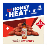 Blue Diamond Almonds, Made with Mike’s Hot Honey Infused with Chilies For a Perfect Sweet and Spicy Snack Nut Combination, 6oz. Can