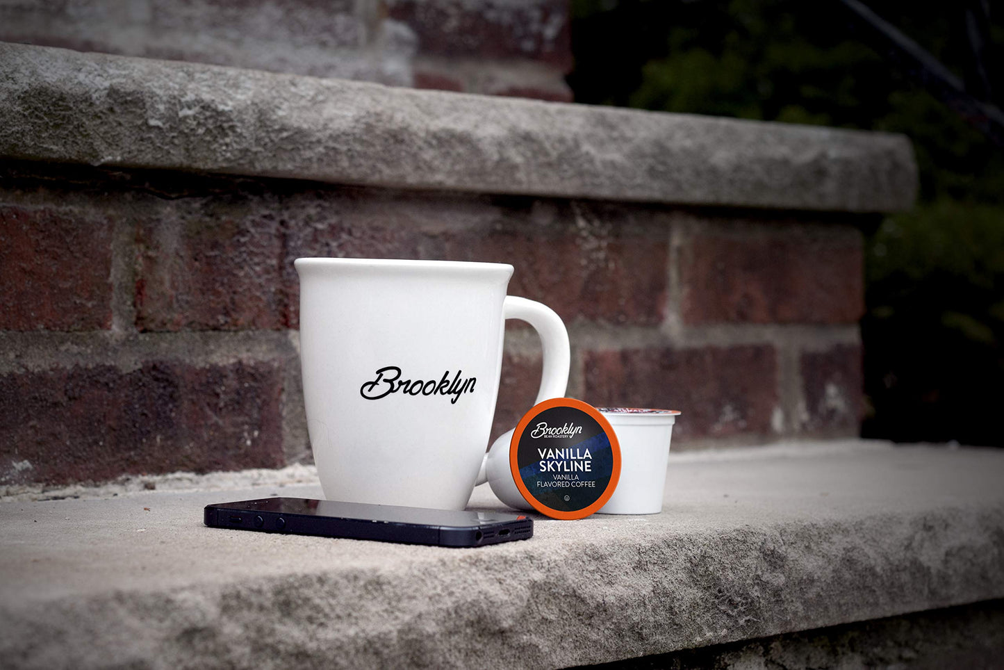 Brooklyn Beans Vanilla Skyline Gourmet Coffee Pods - Compatible with Keurig K Cup Brewers Including 2.0 Machines, 40 Count, Rich and Creamy Vanilla