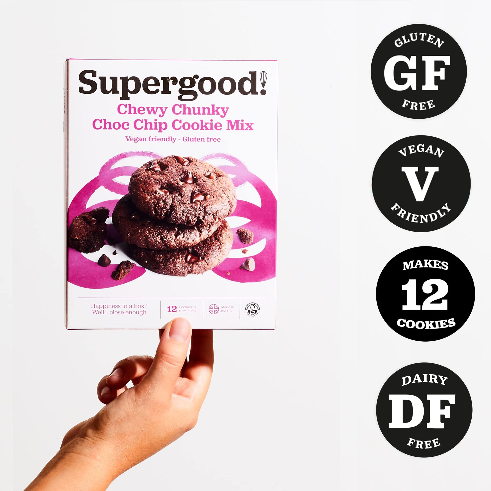Supergood Chewy Chunk Chocolate Chip Cookie Mix, 245 GR