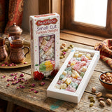 HazerBaba Turkish Delight Candy, Rose, Lemon & Mint, 12.25oz (Pack of 1)